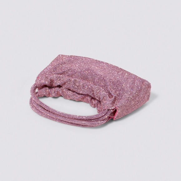 JONATHAN SIMKHAI Ellerie Crystal Mini Bag in Taffy Pink NEW with tag! - Picture 5 of 11